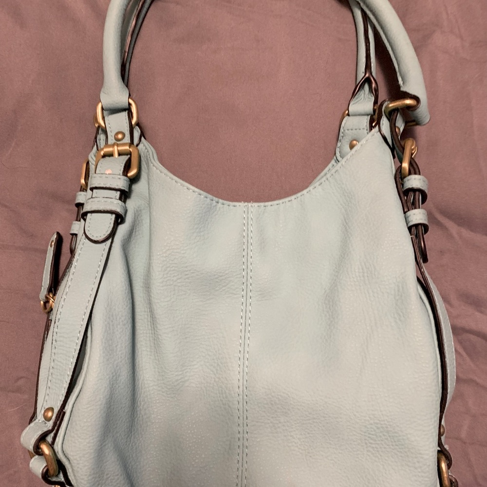 Teal purse